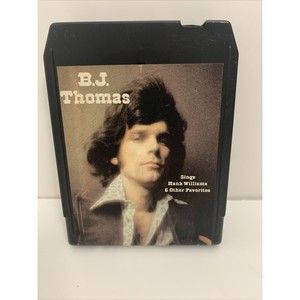 B.J. Thomas- Sings Hank Williams & Other Favorites-  8-Track Tape
